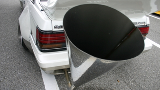 That's Not A Custom Exhaust, THIS Is A Custom Exhaust; Japanese Tuner Car Fun